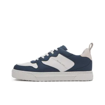 MICHAEL KORS Baxter Low-Top Stylish Skateboarding Shoes Men's Dark Blue