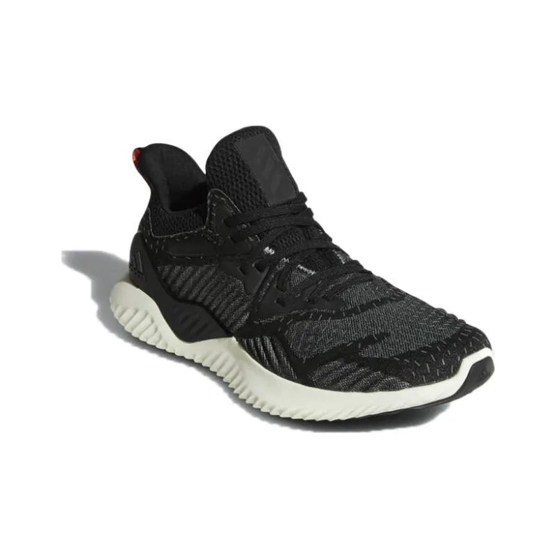 Adidas AlphaBounce Beyond Anti-Slip Wear-Resistant Low-Top Running Shoes Men's Carbon Black-2