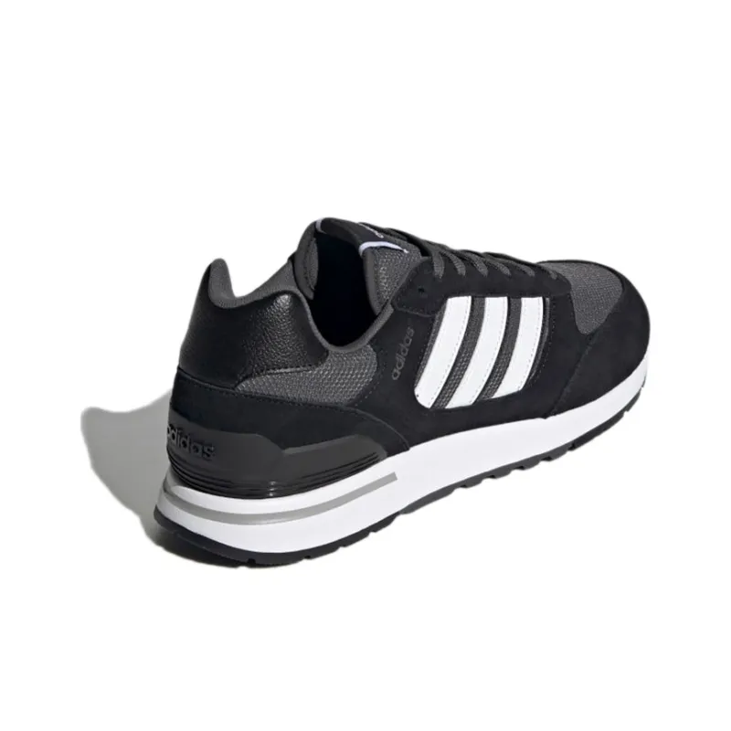 Adidas Run 80s Core Black Cloud White Grey-3