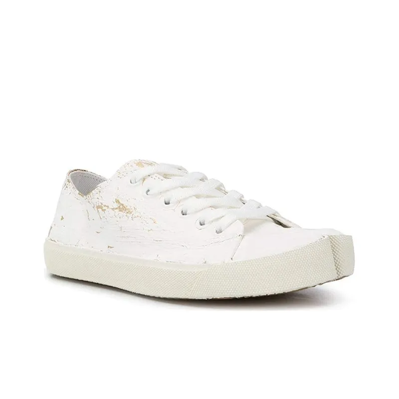 Maison Margiela Tabi Stylish Skateboarding Shoes Women's White Distressed Style-2