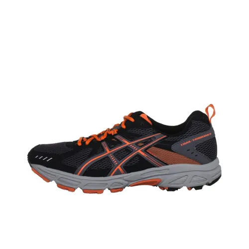 Asics patent Tambora 3 patent Tambora 3 Low-Top Running great shoes Men's Black Orange