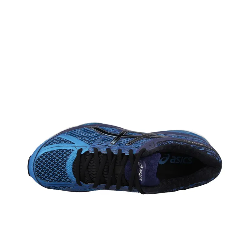 Asics Gel-Cumulus 17 Anti-Slip Wear-Resistant Low-Top Running Shoes Men's Indigo Black-3