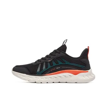 Erke Aurora Low Top Sports Casual Shoes Men's Black Green