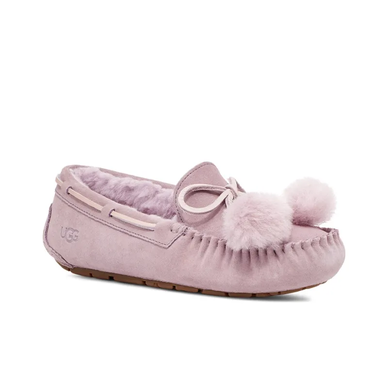 UGG Dakota Bow Pom 'Pink Purple' Women's-2