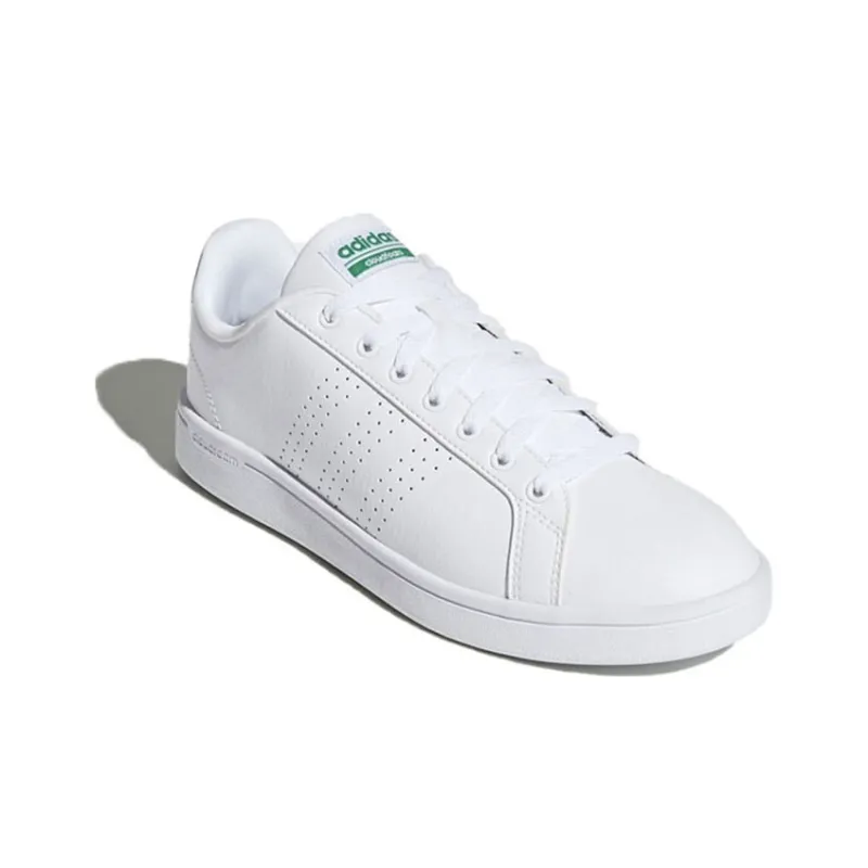 Adidas Cloudfoam Advantage Clean White Green-2