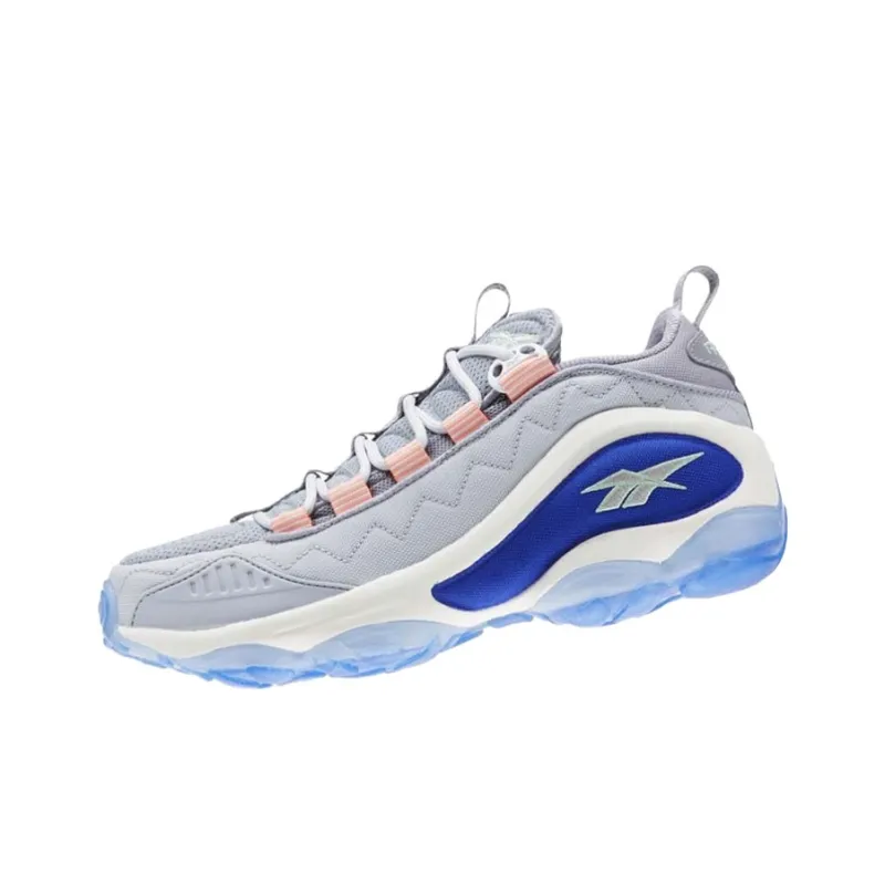 Reebok Dmx Run 10 Non Slip Wear resistant Sports Gray Blue Women's-2