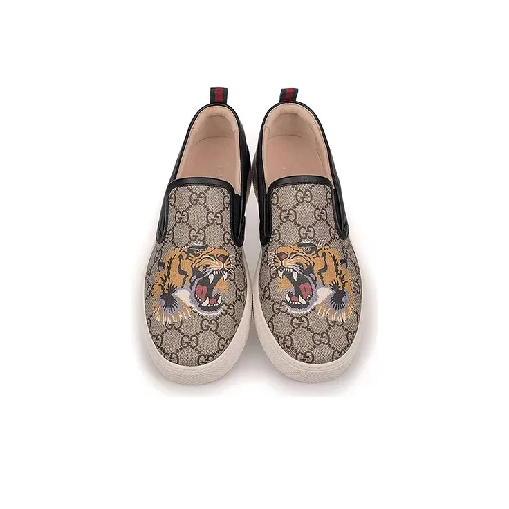 GUCCI Gg Supreme Slip On 'Tiger'-2