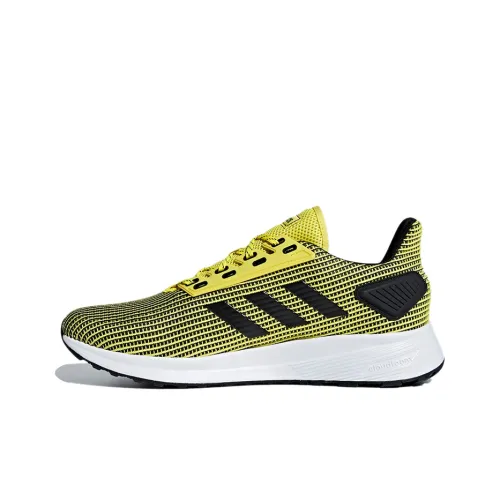 Adidas Duramo 9 Running Shoes Men Low-Top Yellow/Black/White