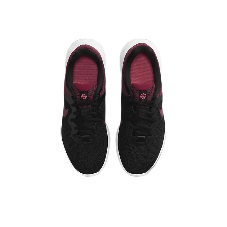 Nike Revolution 6 Next Nature Low Top Black/Red Women's-3