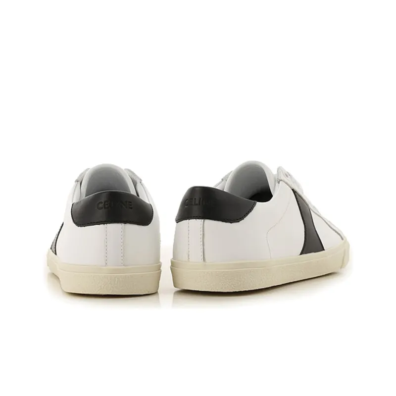 CELINE Women's Triomphe 'White Black'-3