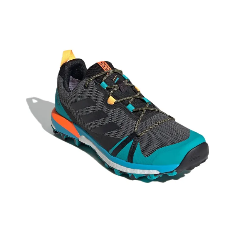 Adidas Terrex Skychaser Hiking / Trekking Shoes Men Low-Top Gray/Blue/Orange/White-2