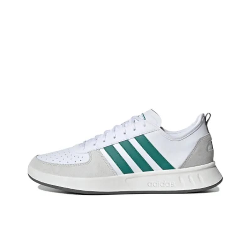Adidas Court80s Tennis Shoes 'White Green'-0
