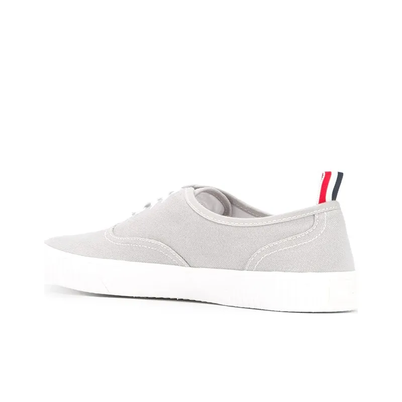 THOM BROWNE Heritage Canvas Sneakers-3