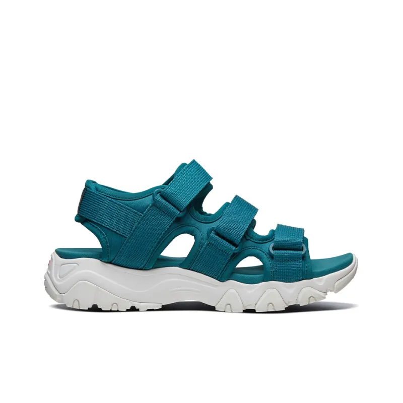 Skechers D Lites 2.0 Fashion Leisure Sandal Blue/Green Women's-1