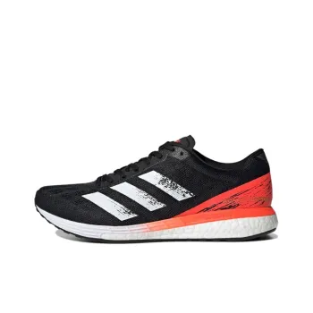 Adidas Adizero Boston 9 Durable Breathable Low-Top Training Running Shoes Men's Black