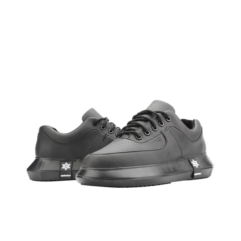 NORVINCY Stylish Skateboarding Shoes Unisex Black-1