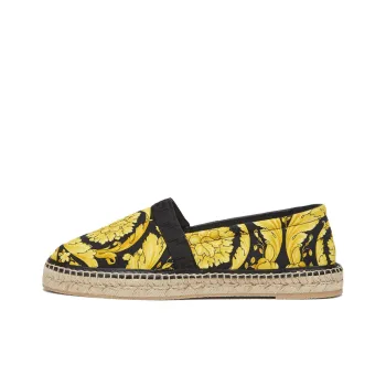 VERSACE Men's Casual Shoes Men's Yellow Black