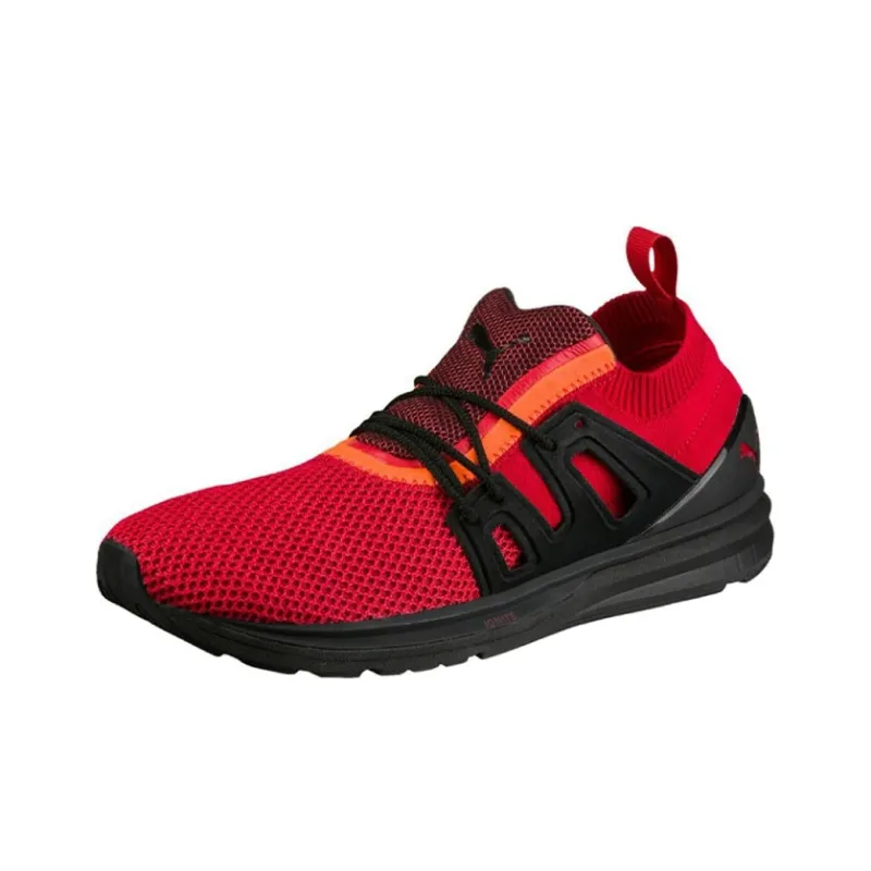 PUMA BOG Limitless Lo EvoKNIT Running Shoes Men Low-Top Red-2