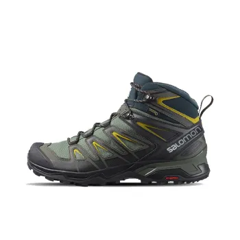 SALOMON X Ultra 3 Wide Mid Gtx 'Grey Green'