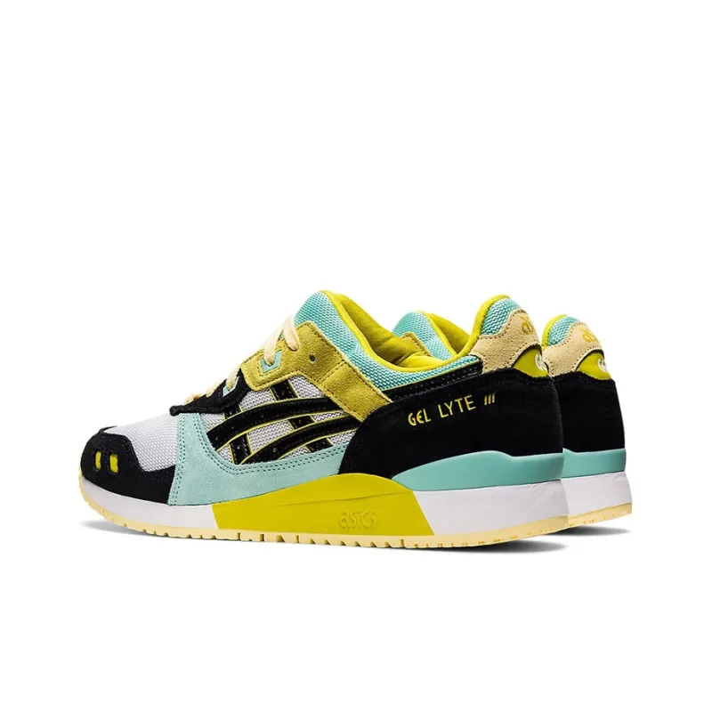 Asics Gel Lyte Iii Og White Black Moss Green Blue-3