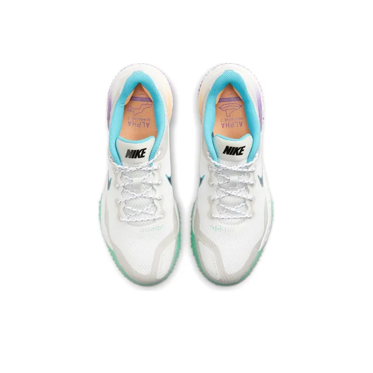 Nike Alpha Huarache Elite 3 Turf White Peach Cream-3