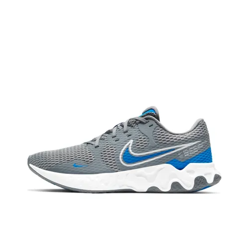 Nike Renew Ride 2 Running Shoes Men Low-Top Gray/Blue