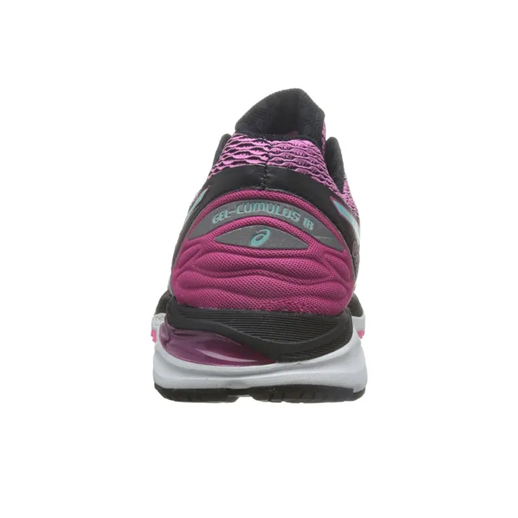 Asics Gel-Cumulus 18 Running Shoes Women's Low-Top Pink Purple/Blue-4