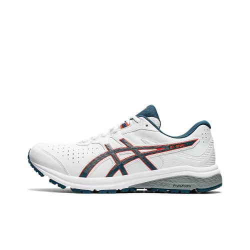 Asics GT-1000 Leather Running Shoes Men Low-Top White/Blue