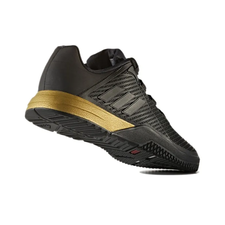 Adidas Crazypower Running Shoes Men Low-Top Black/Gold-3