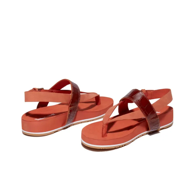 Timberland Malibu Waves Beach Slippers Women's Russet-4