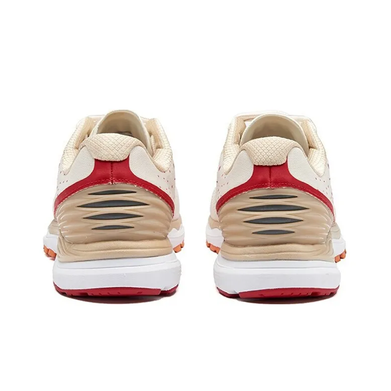 361° Wear-Resistant Low-Top Running Shoes Men's White Umber Comfortable Cushioning Sports-3