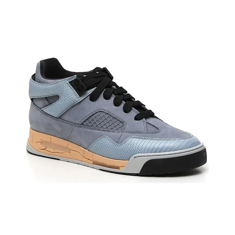 Maison Margiela Low Top Casual Shoes Men's Blue-2