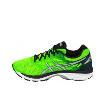 Asics Gel-Cumulus 18 Slip-Resistant Low-Top Running Shoes Men's Green Black
