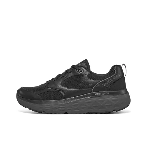 Skechers Max Cushioning Running Shoes Men Low-Top Black/Grey