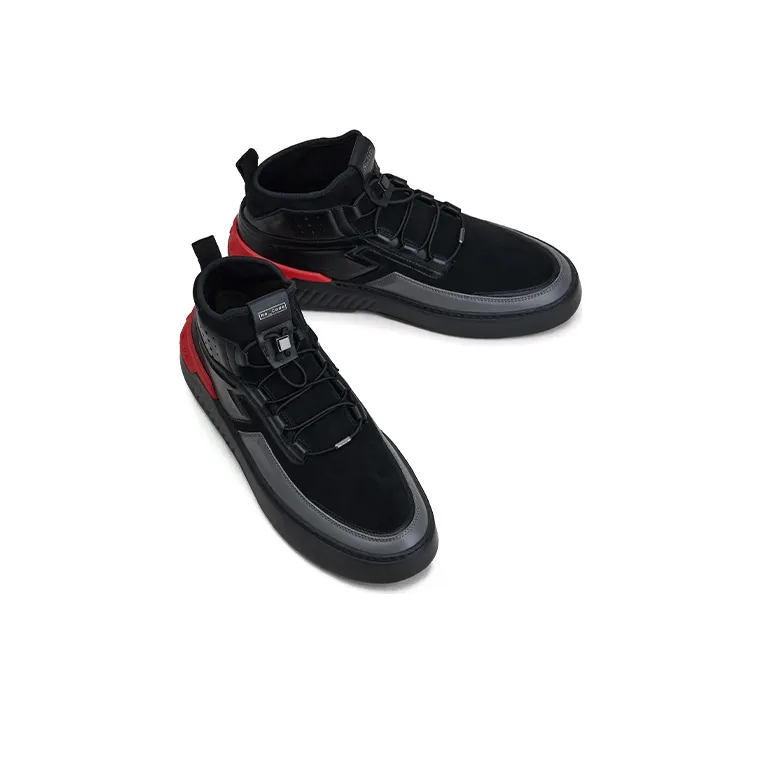 TOD'S Cushioning, Wear Resistant Running Shoes Men's Black-2