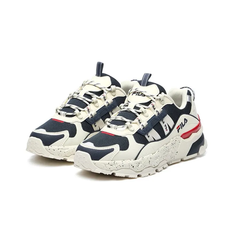 FILA Fashion Sneakers Low top White/Blue/Red-3