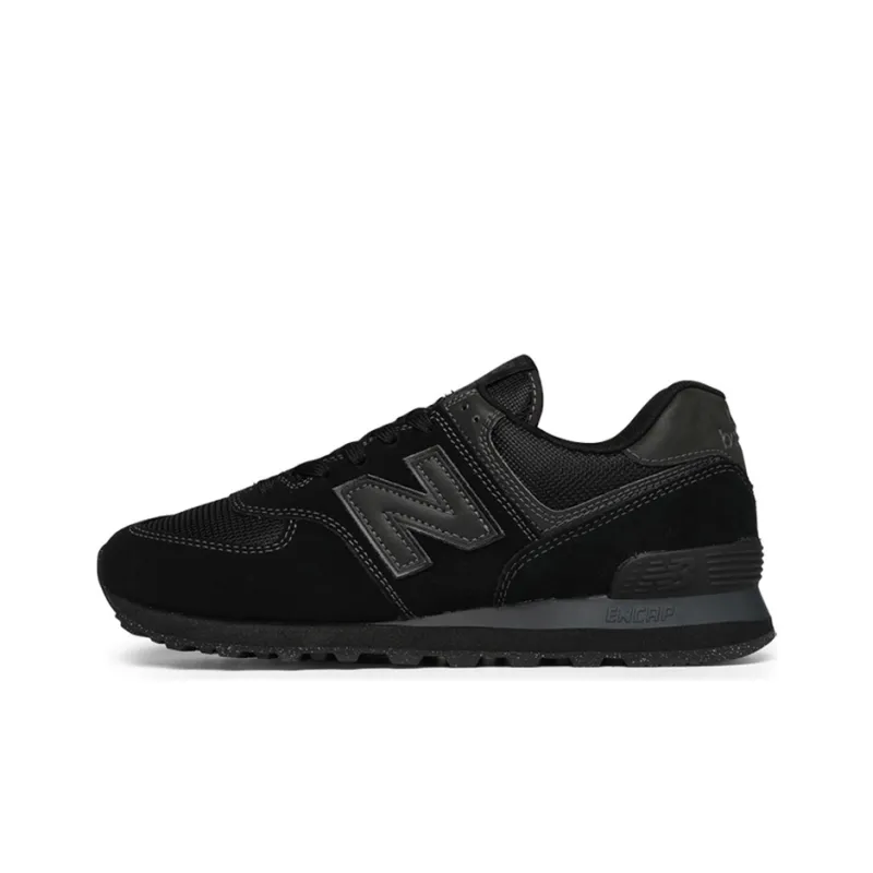 New Balance 574 Triple Black-0