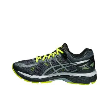 Asics Gel-Kayano 22 Wear-Resistant Low-Top Running Shoes Men's Gray Green