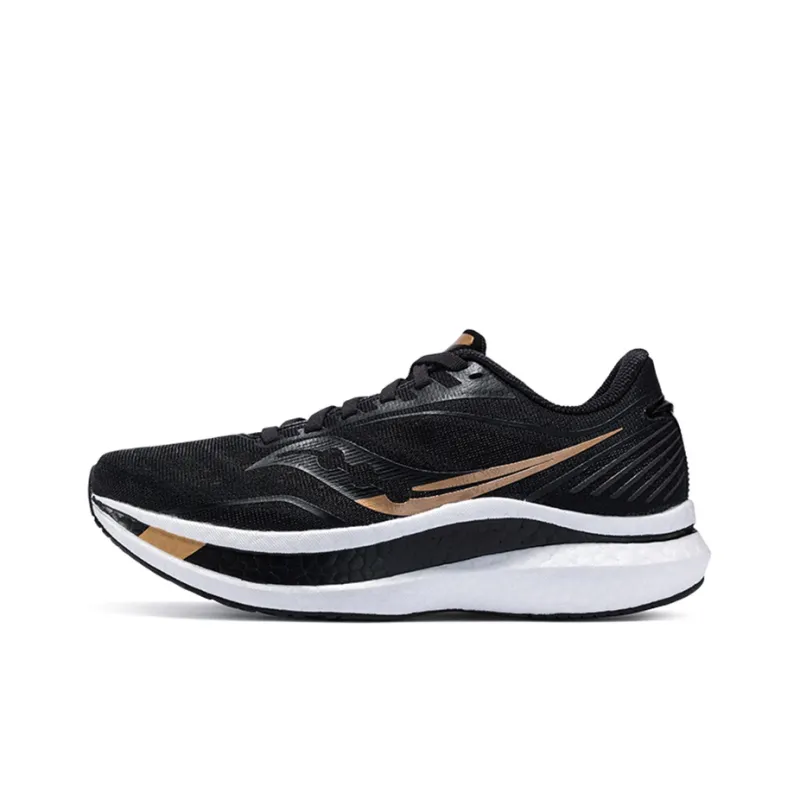 Saucony Endorphin Speed 1 Running Shoes Women's Low-Top Black Copper Gold-0