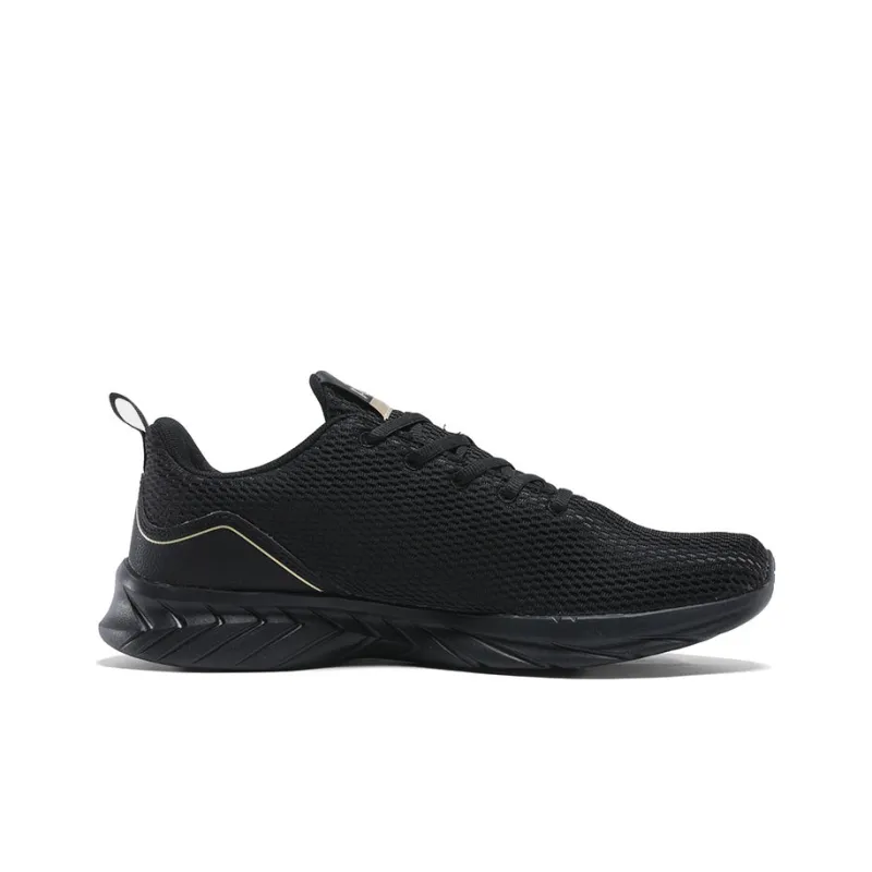 PEAK Qingyi Cushioning Anti-Slip Wear-Resistant Breathability Low-Top Running Shoes Men's Black-1