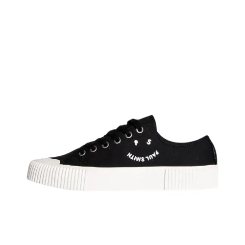 Paul Smith Canvas Shoes Men Low-Top Black