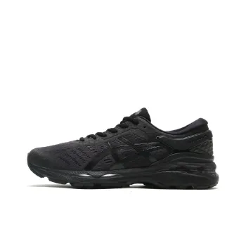 Asics Gel-Kayano 24 Lightweight Low-Top Running Shoes Men's Carbon Black
