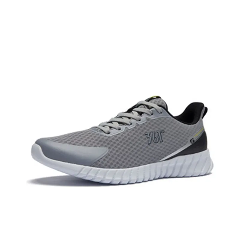 361° Cushioning, Breathable, Lightweight Low Top Running Shoes Men's Space Gray-2