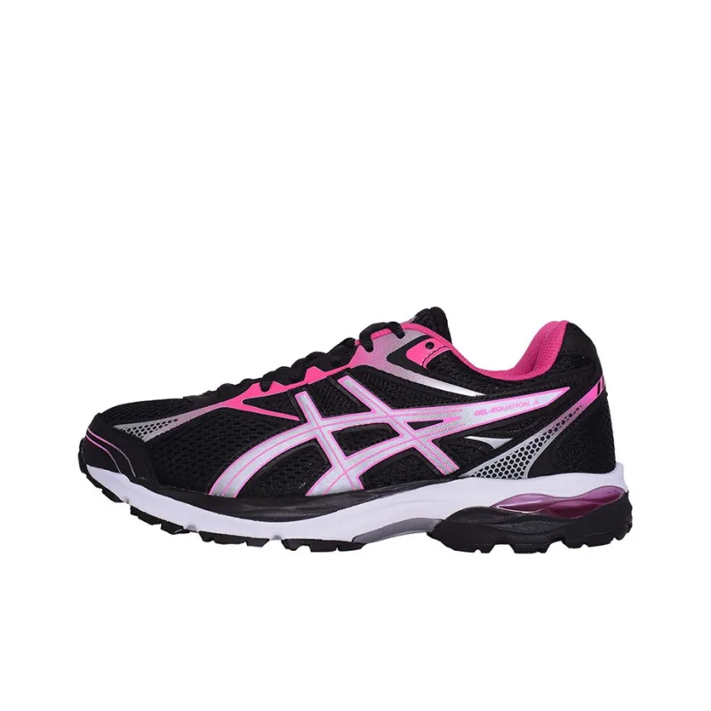 Asics Gel-Equation 9 Breathable And Wear-resistant Low-Top Sports Running Shoes Women's Black Pink-0
