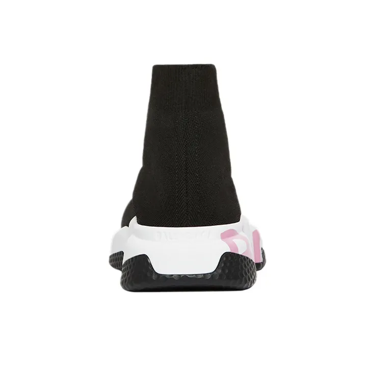 Balenciaga Speed Graffiti Black Pink Women's-4