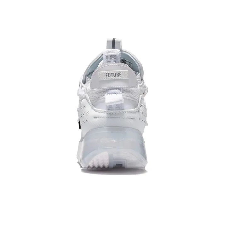 LiNing Essence 2 Futuristic Cushioning, Slip Resistant, And Abrasion Resistant Low Top Casual Shoes Men's White-4