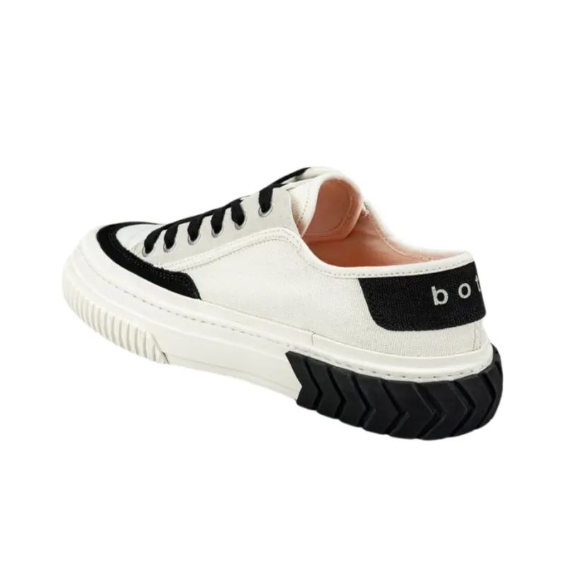 Both Tyres Low Top Stylish Skateboarding Shoes Men's White-3