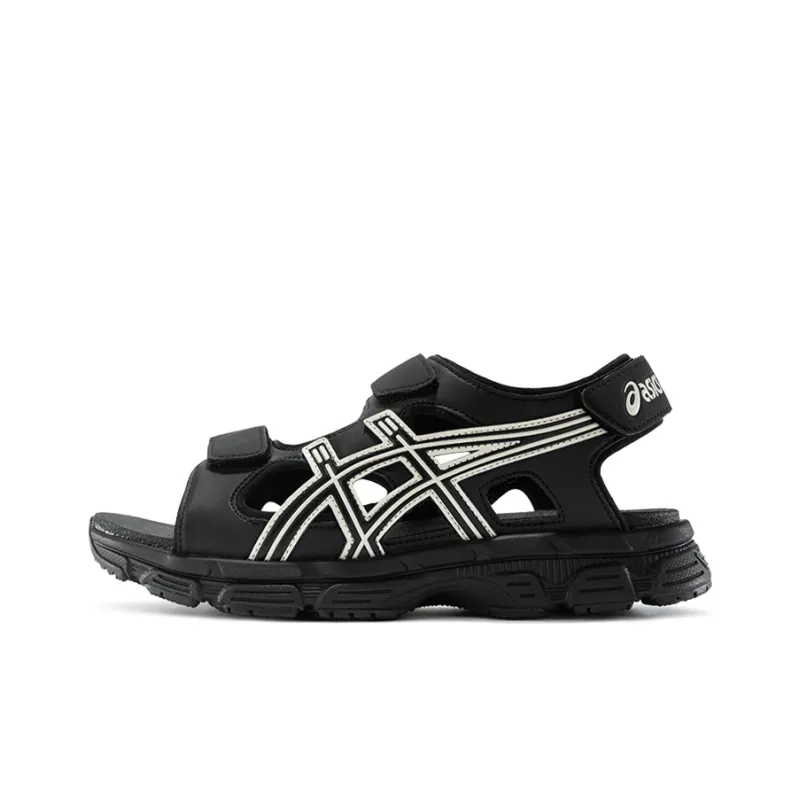Asics Kahana Sd Black Sandals 'Black White'-0