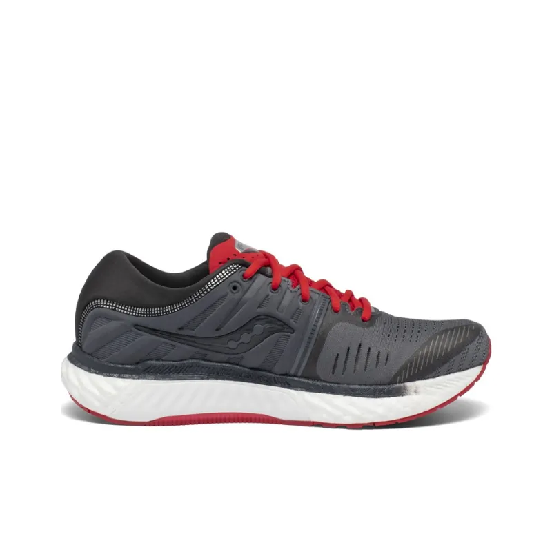 saucony Hurricane 22 'Charcoal Red'-3