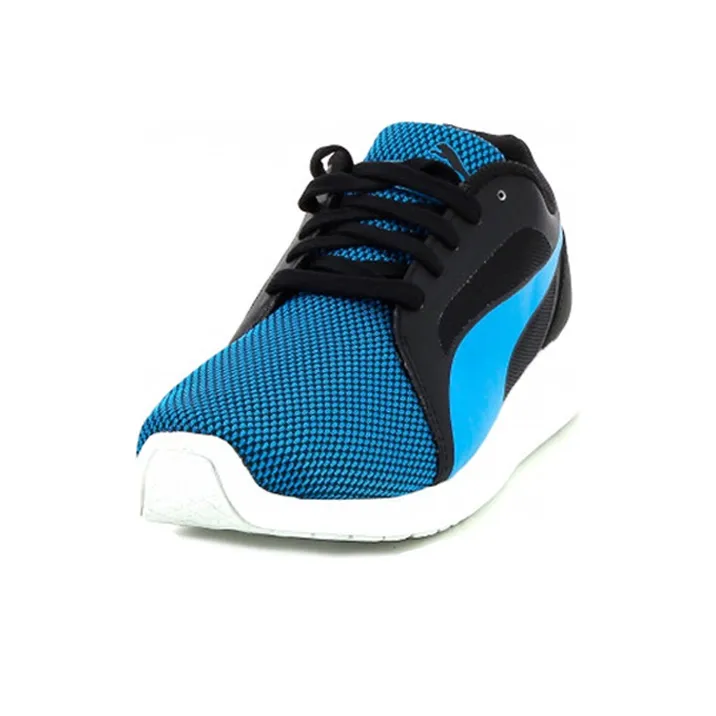 PUMA St Trainer Evo Tech Cushioned Wear-Resistant Breathable Low-Top Running Shoes Men's Black Blue-1
